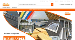Desktop Screenshot of klushandel.nl